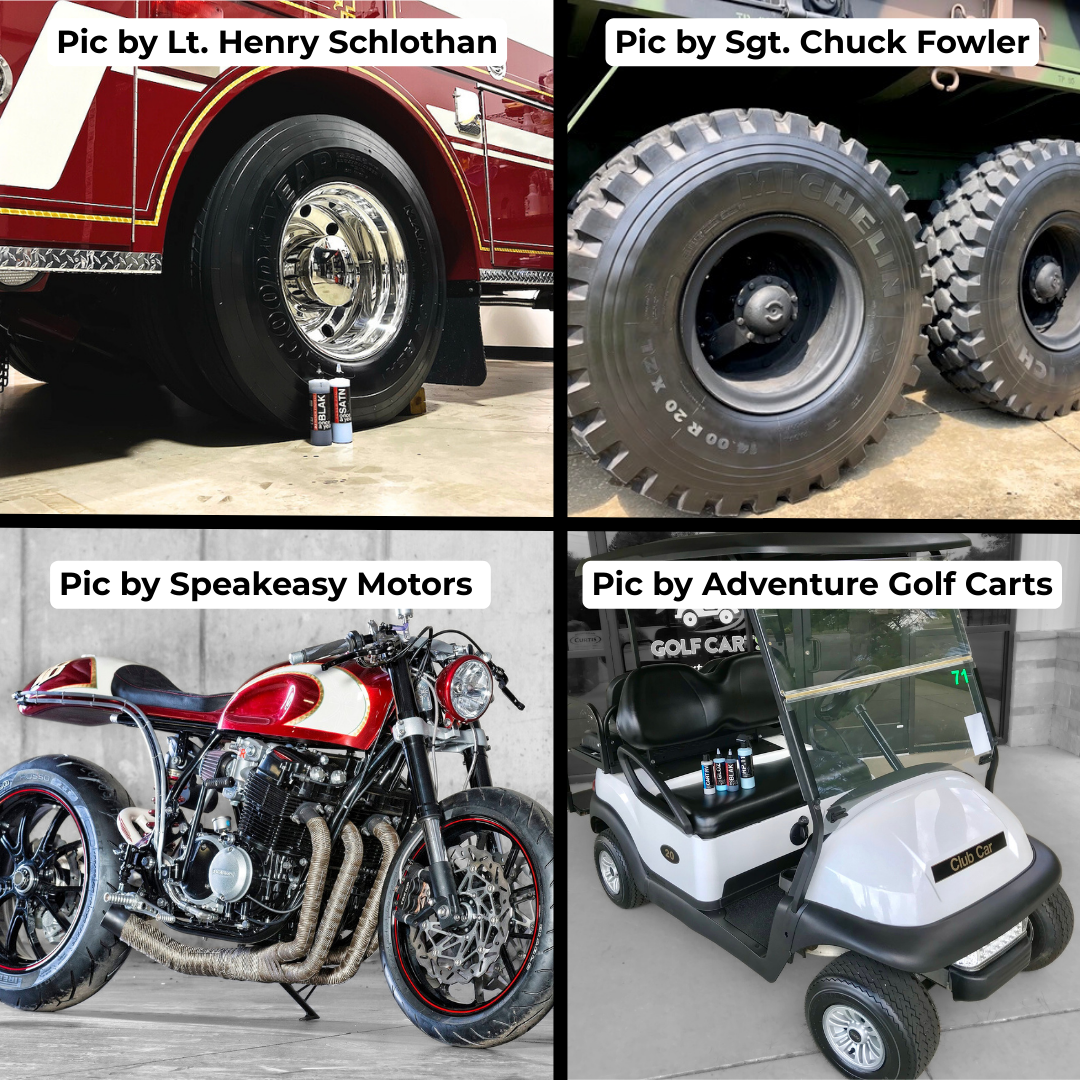 BLAK Full Kit, Semi-Permanent Protectant | Ceramic Hybrid OEM Restoration, Dry Rot Prevention, Car, RV, Aircraft, Motorcycle, ATV & Golf Cart | DRY-SEAL SAFE!