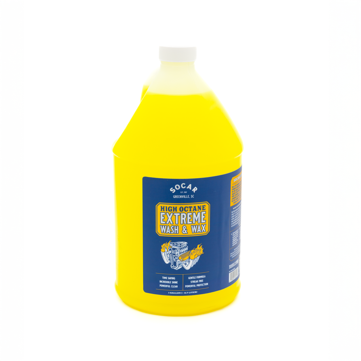 High Octane Extreme Ceramic Wash & Wax – Super Hydrophobic Car Soap for Shine & Protection