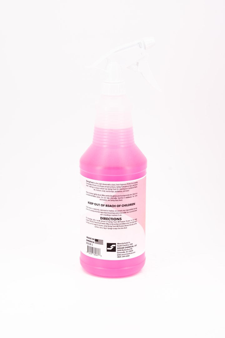 Spring Fresh - Zero Residue Interior Surface Cleaner