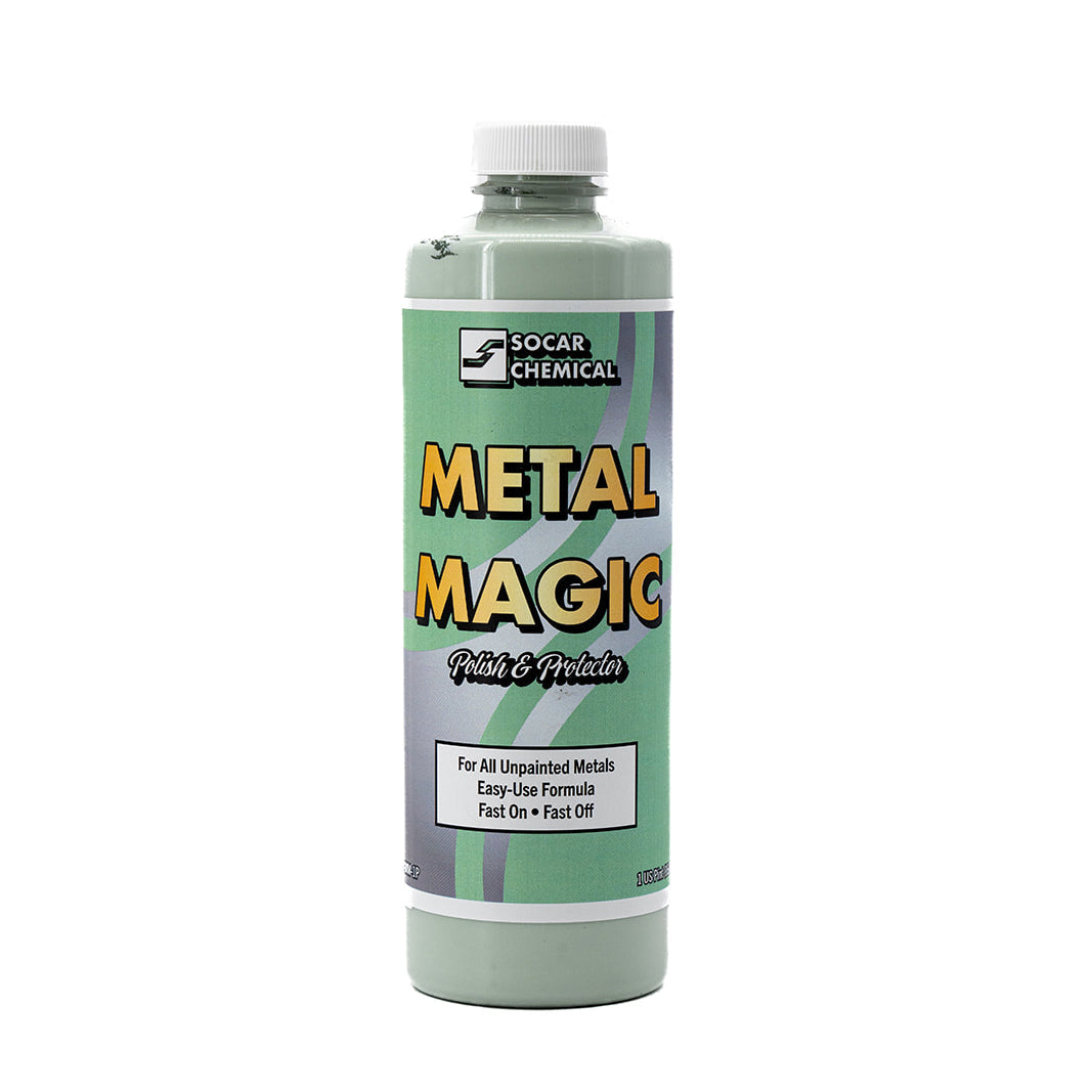 Metal Magic Metal Polish (use by hand or with machine)
