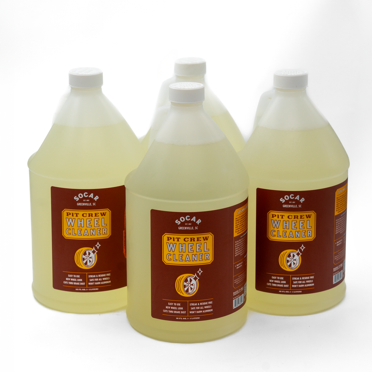 Pit Crew Wheel Cleaner with PrecisionClean Technology™