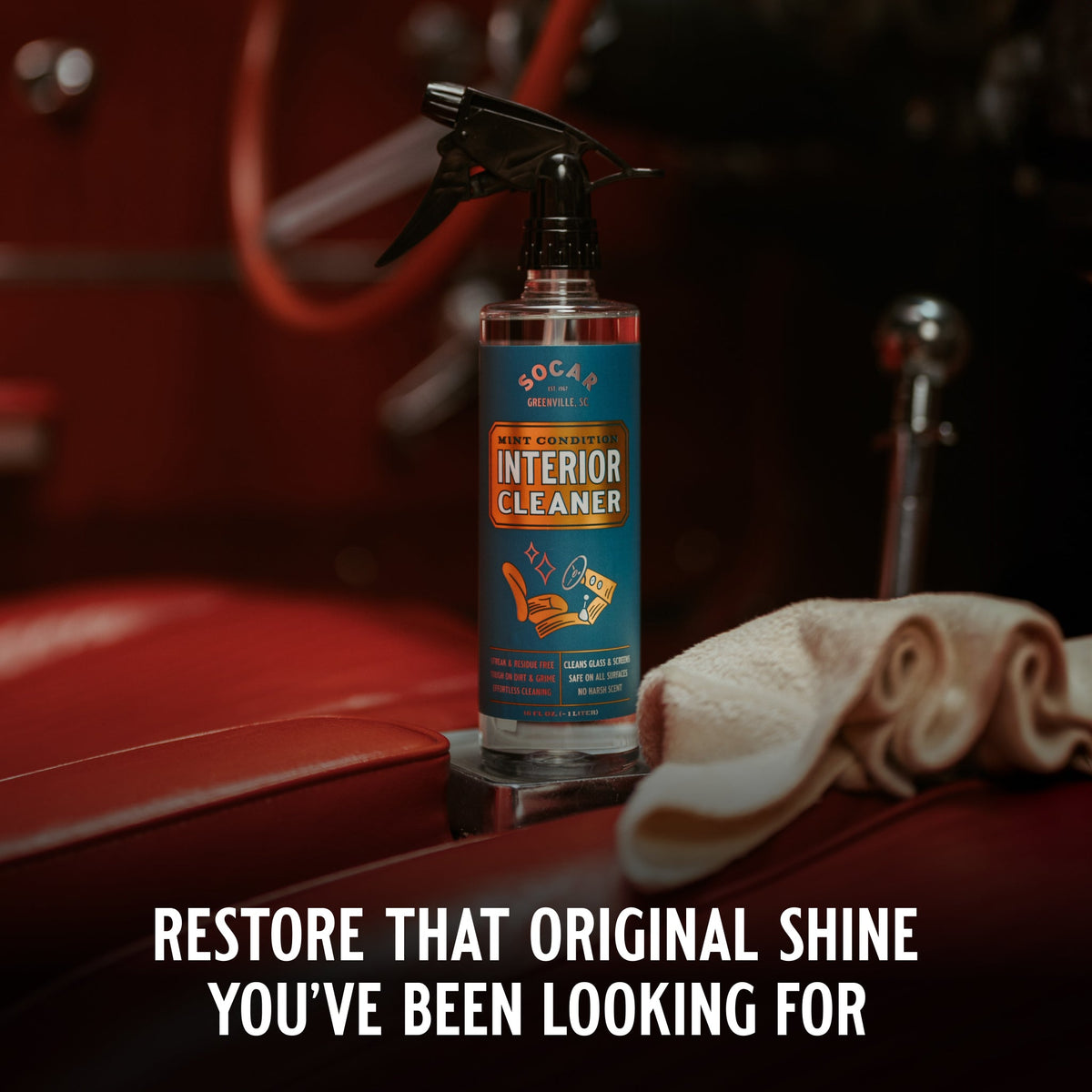 Mint Condition Interior Cleaner with BioSafe Formula™
