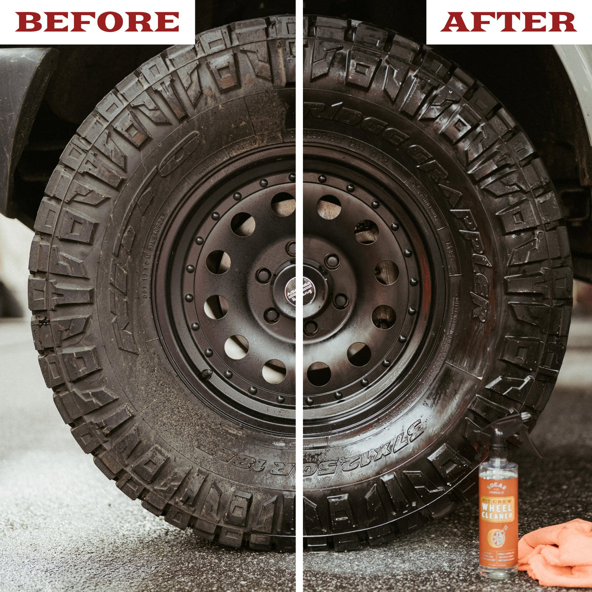 Pit Crew Wheel Cleaner with PrecisionClean Technology™