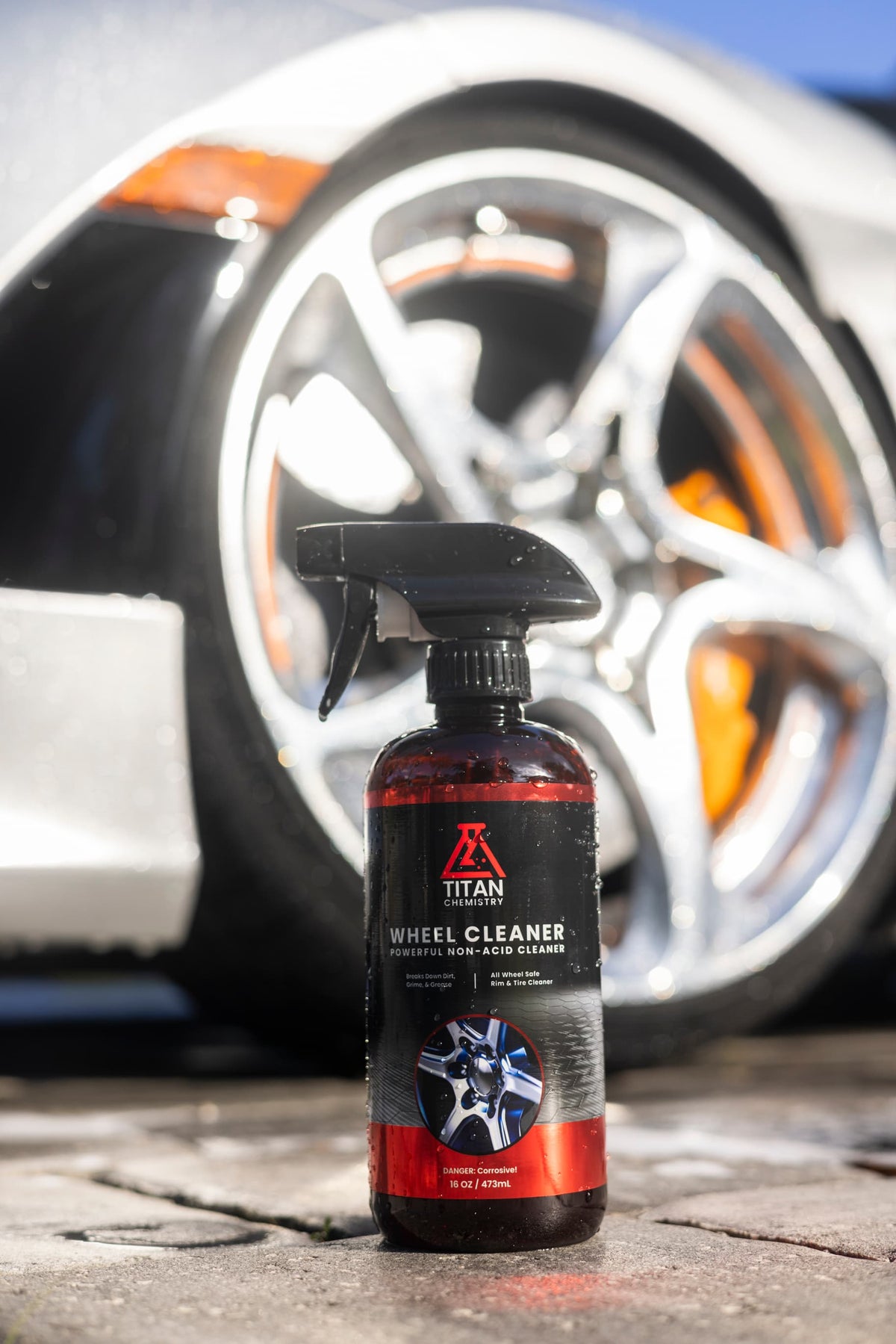 Wheel Cleaner - Powerful Non-Acid Cleaner
